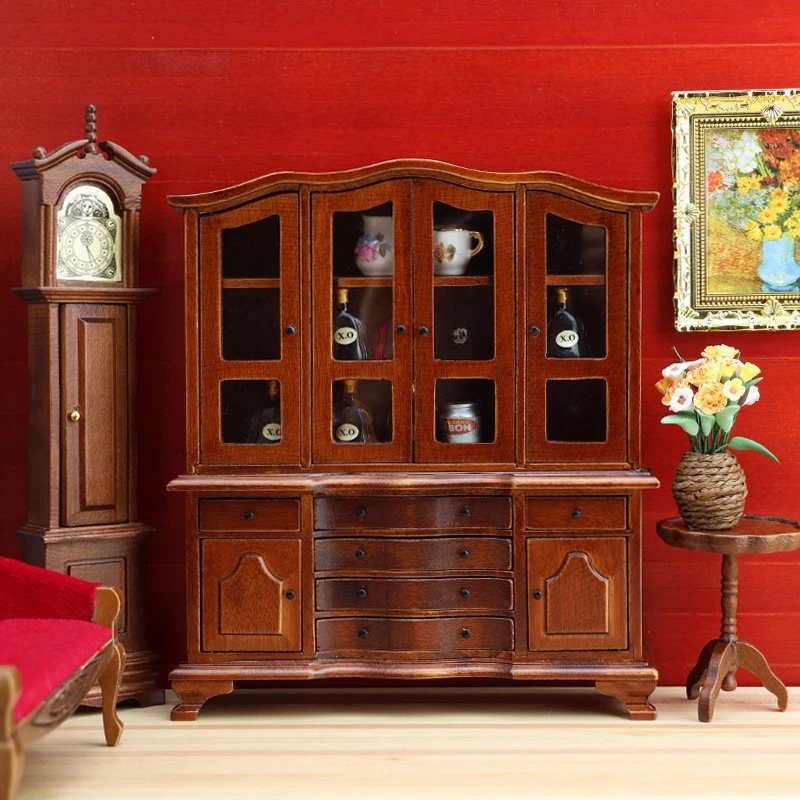 Classic Wooden Miniature Cabinet — Main product photo