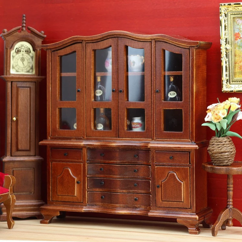 Classic Wooden Miniature Cabinet — Main product photo