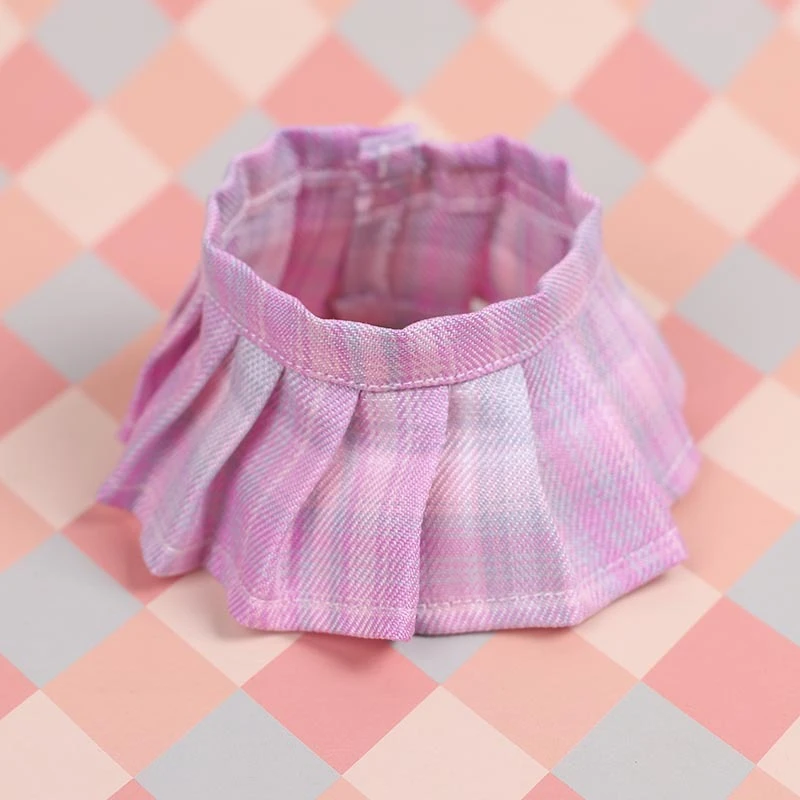 JK Pleated Doll Skirt Sets — JK pleated skirt single piece - Peach Blossom