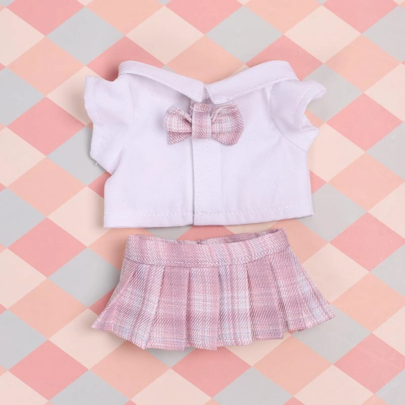 JK Pleated Doll Skirt Sets — JK pleated skirt bow tie shirt 3-piece set - Girl's Secret