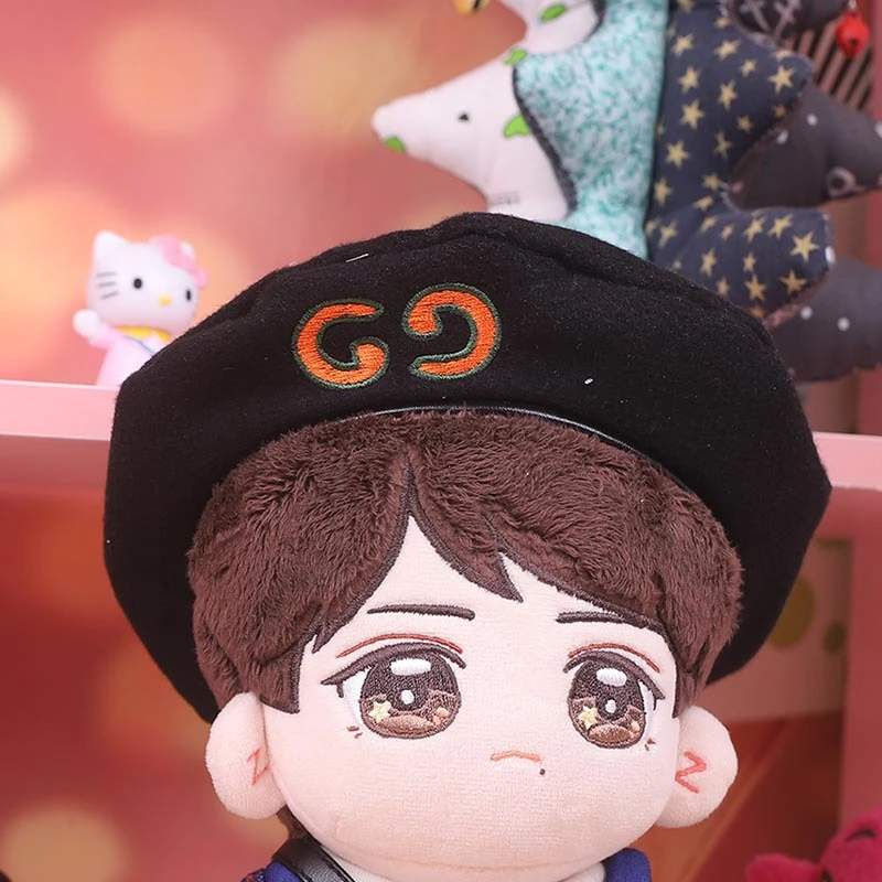Mini Doll Bucket Hats and Caps — Black beret