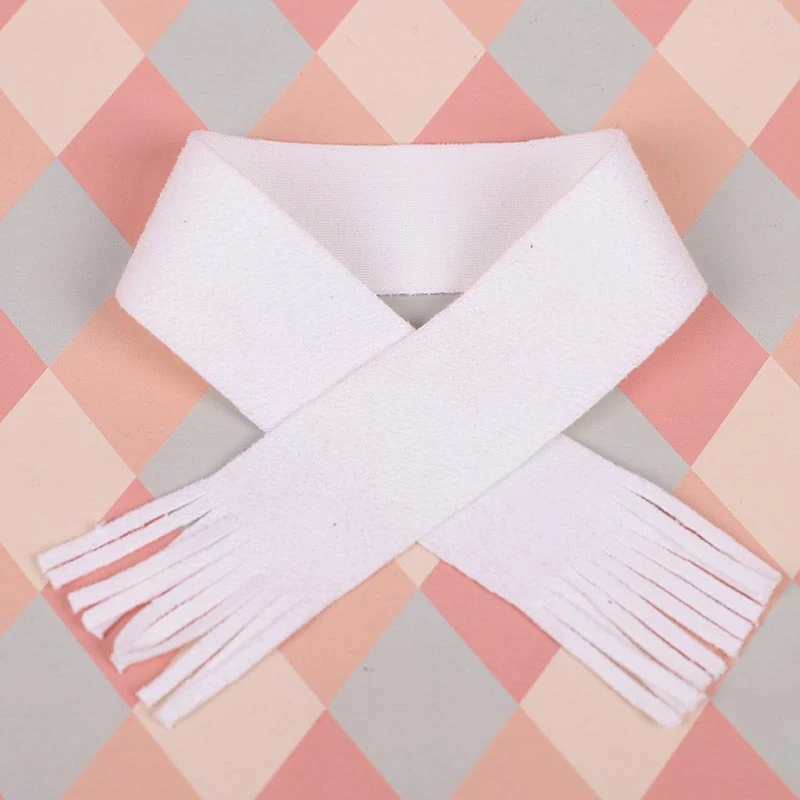 Mini Doll Scarves — custom doll clothing and miniature accessory