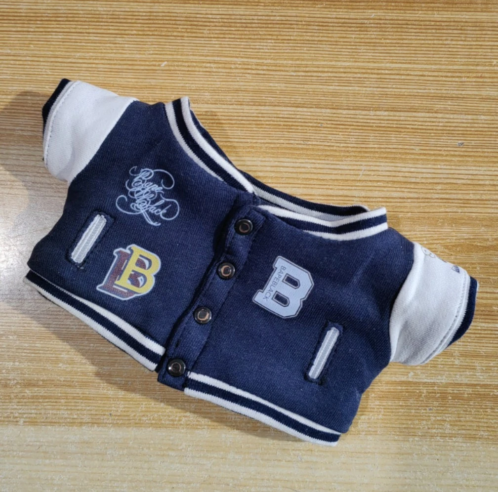 Mini Doll Varsity Jackets and Shirts — custom doll clothing and miniature accessory