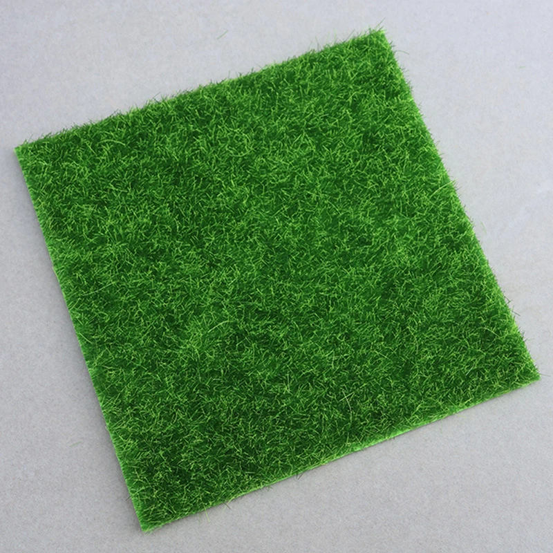 Miniature Artificial Grass and Moss — custom doll clothing and miniature accessory