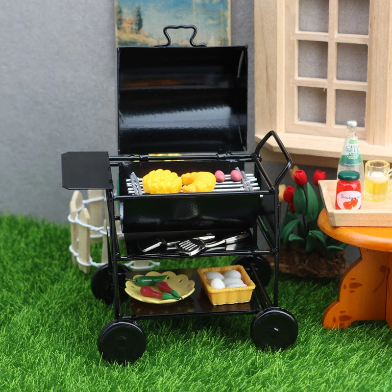 Miniature BBQ Grill Cart — Main product photo