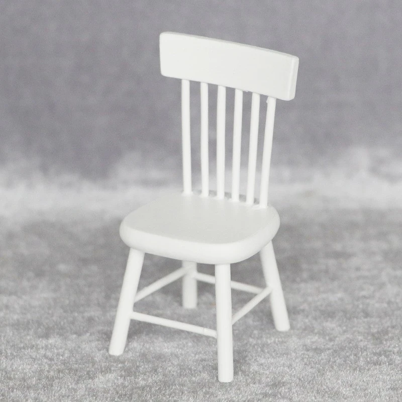 Miniature Dining Table and Chairs — custom doll clothing and miniature accessory