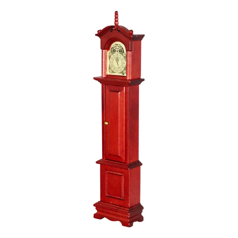 Miniature Grandfather Clock — custom doll clothing and miniature accessory