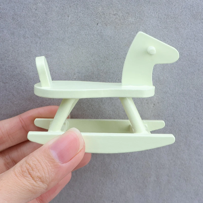 Miniature Nursery Furniture Set — Rocking horse