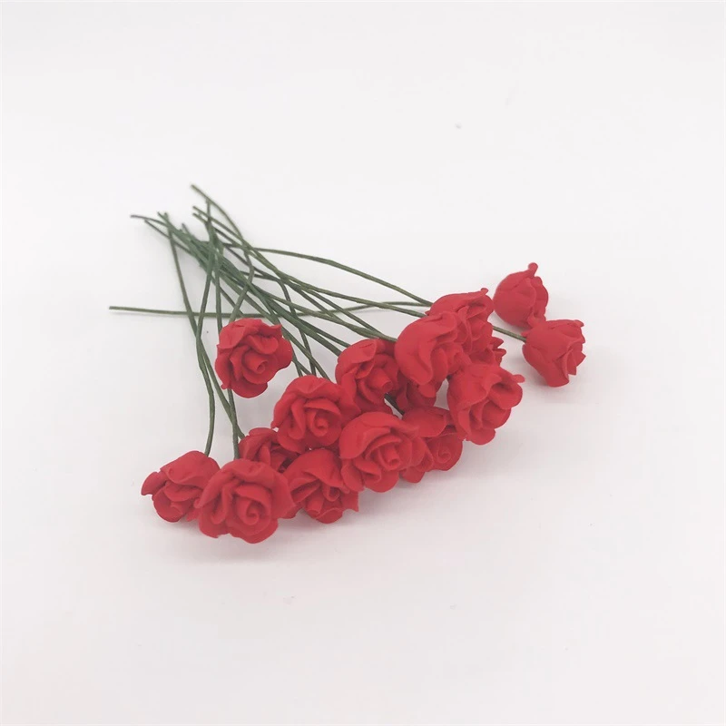 Miniature Rose Stems in Three Colours — Main product photo