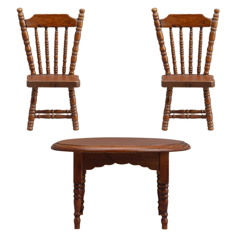 Miniature Round Table and Chairs — Main product photo