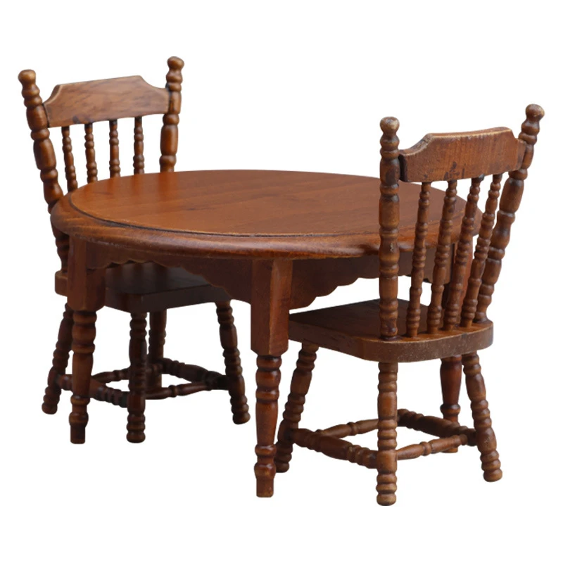 Miniature Round Table and Chairs — Main product photo