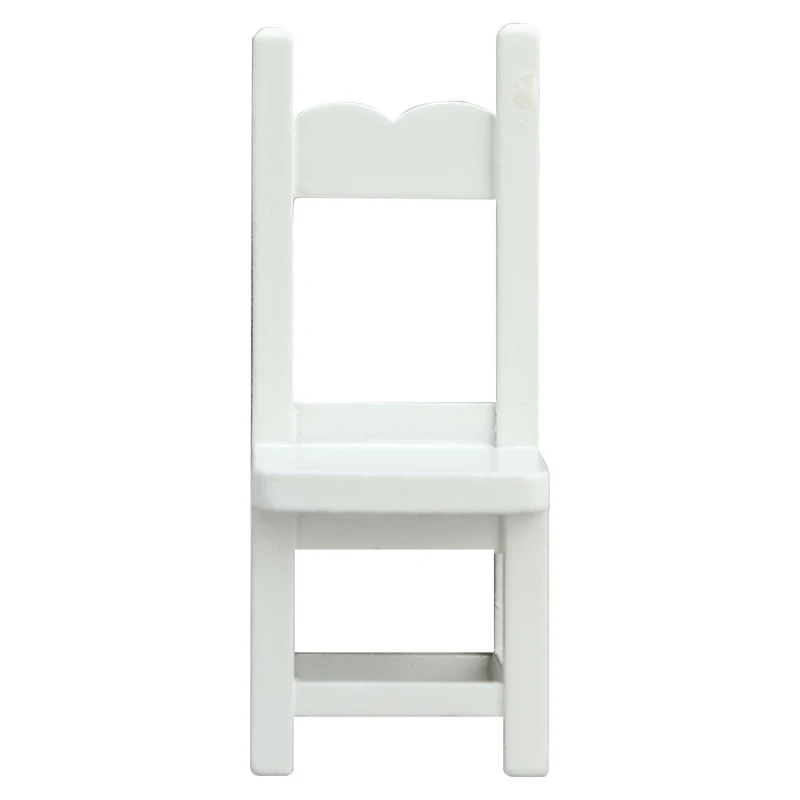 Miniature Solid Wood Chair — custom doll clothing and miniature accessory