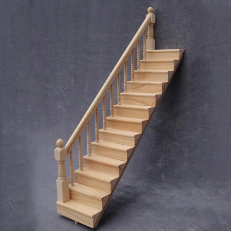 Miniature Stair Railing Parts — Left handrail