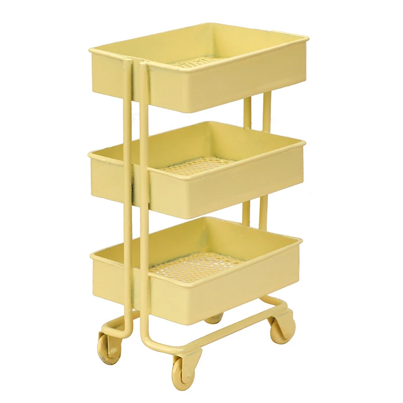 Miniature Storage Trolley — Beige