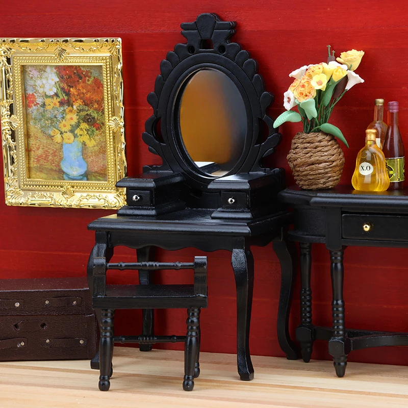 Miniature Vanity Table and Stool — Main product photo