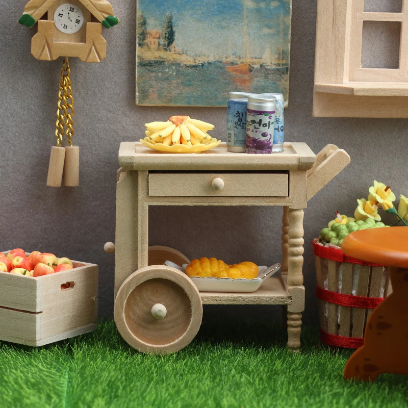 Vintage Miniature Tea Trolley — Main product photo