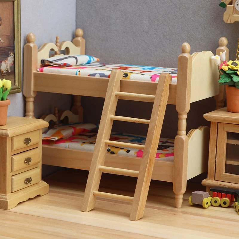 Miniature Wooden Bunk Bed — Main product photo