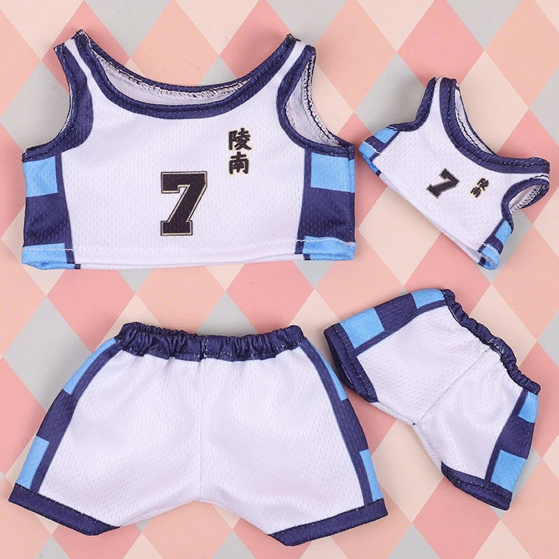 Number 7 Doll Jersey Sets — custom doll clothing and miniature accessory